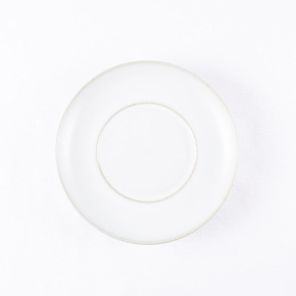 White Moon Clay Plate