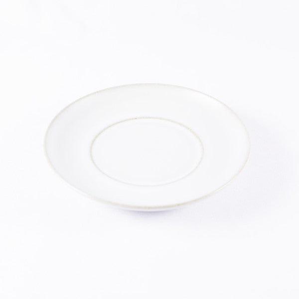White Moon Clay Plate
