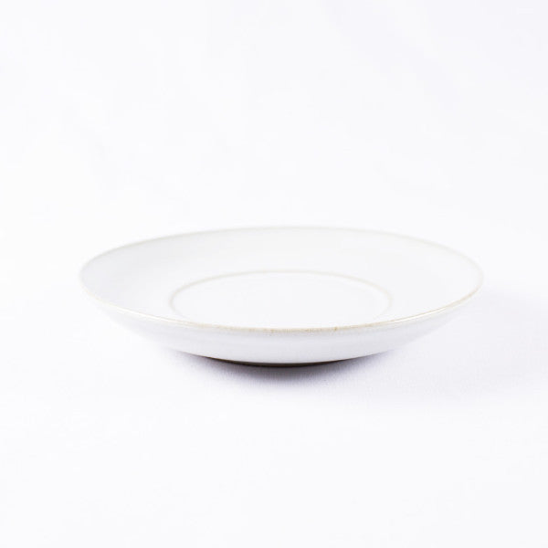 White Moon Clay Plate