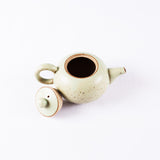 Pottery Tea Set, Milky Green II