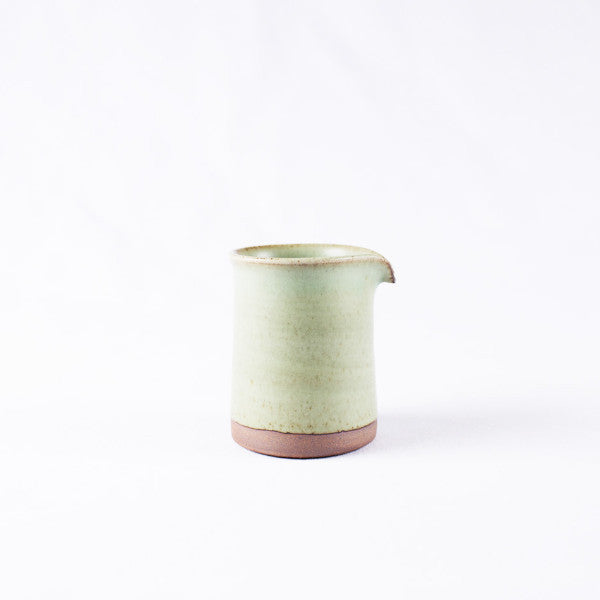 Pottery Tea Set, Milky Green II