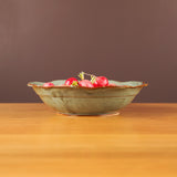 Jade Green Lotus Bowl