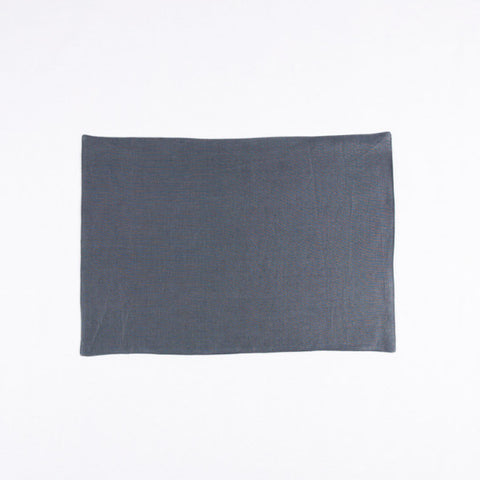 The Gourmet French Linen Placemat, Tile Gray