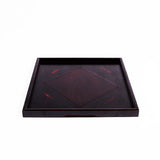 Lacquer Wood Tray, Black