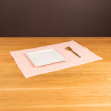 The Gourmet French Linen Placemat, Daisy Pink