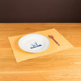 The Gourmet French Linen Placemat, Ginger Yellow