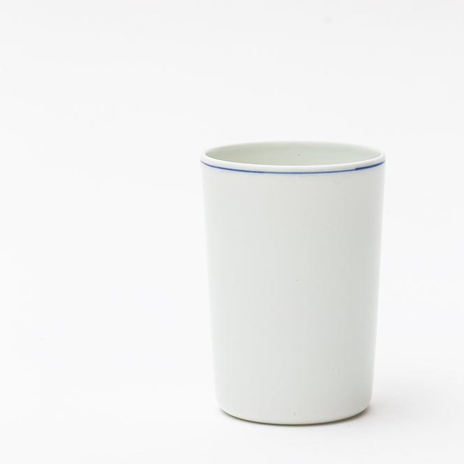 Hirado Paper Thin Sake Cup, Line