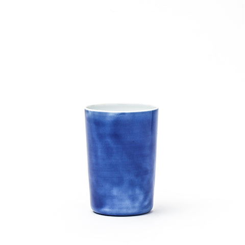 Hirado Paper Thin Sake Cup, Blue