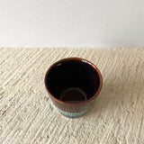 Mino Cup, Brown/Green/Blue
