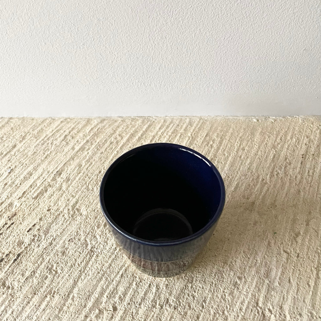 Mino Cup, Blue/Brown/Green