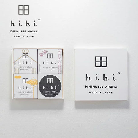 [Gift Box] - Hibi 10 Minutes Aroma Japanese Incense, Japanese Fragrances