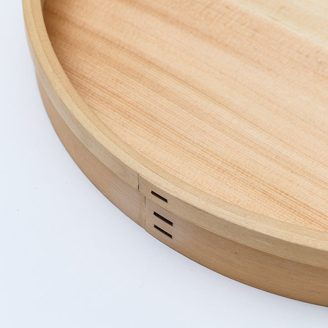 Kiso Japanese Cypress Round Tray