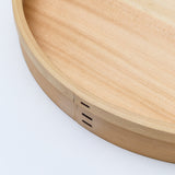 Kiso Japanese Cypress Round Tray