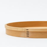 Kiso Japanese Cypress Round Tray