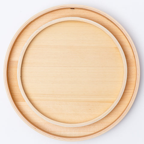 Kiso Japanese Cypress Round Tray