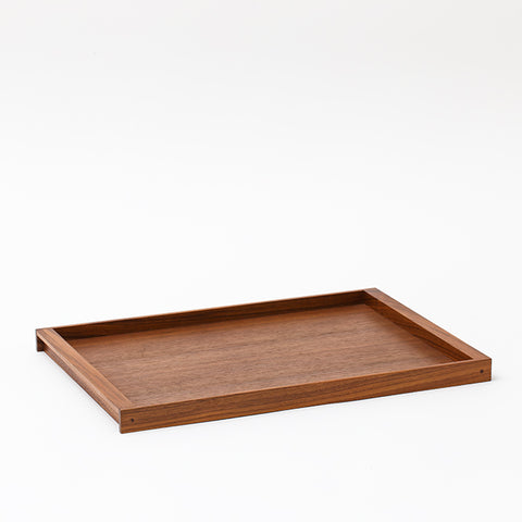 Large Woodline Tray, Walnut