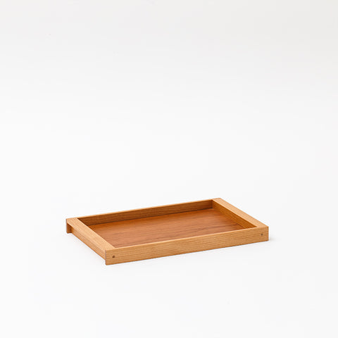 Small Woodline Tray, Black Cherry