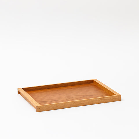 Medium Woodline Tray, Black Cherry