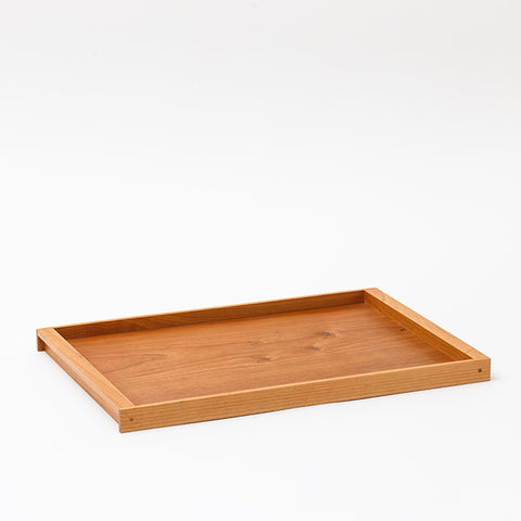 Large Woodline Tray, Black Cherry